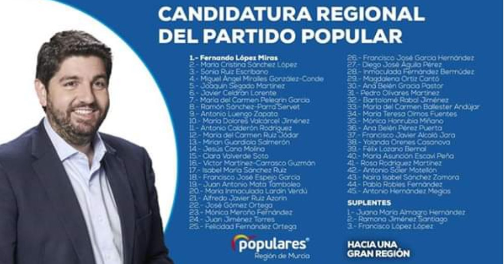 Candidatura de López Miras