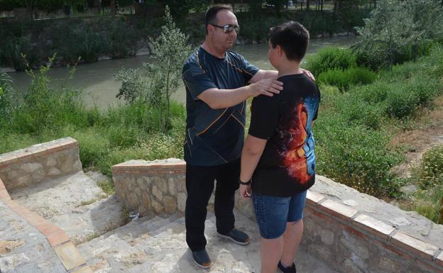 Un niño de 11 años salva a otro chico cuando las aguas del río lo arrastraban en Cieza