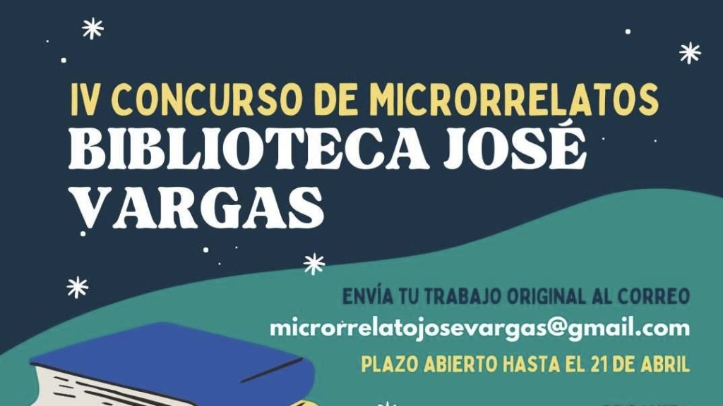 Hasta el domingo se pueden presentar los trabajos para participar en el IV Concurso de Microrrelatos José Vargas