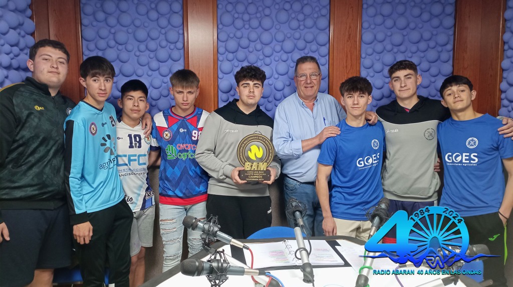 El Equipo Campeón Cadete de la Asociación abaranera en ‘Polideportivo’